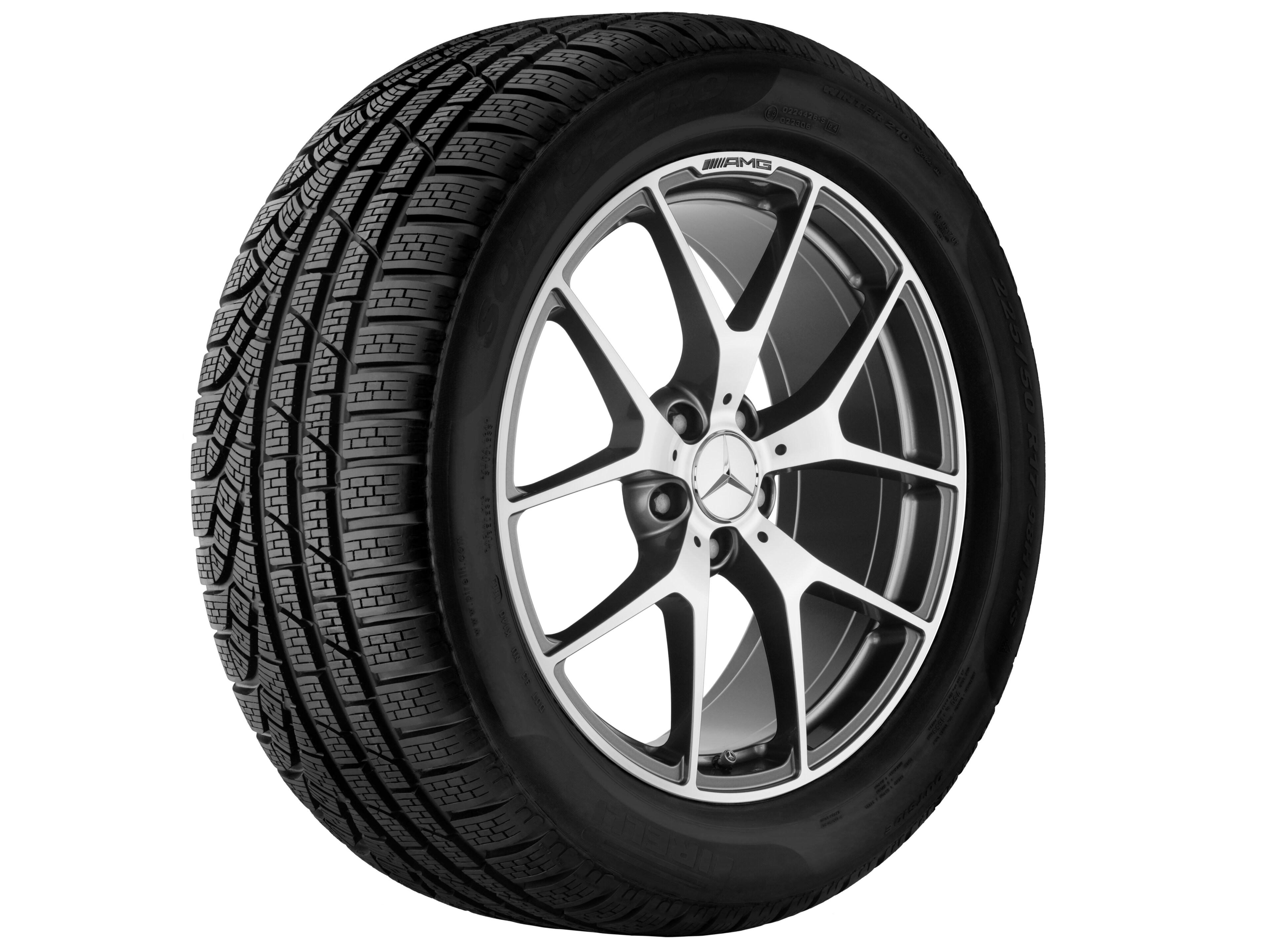 AMG Schmiederad im Kreuzspeichen-Design, 48,3