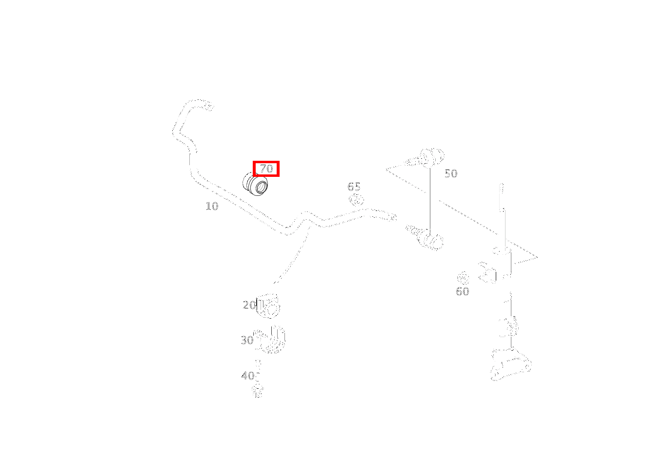 STAUBSCHUTZMANSCHETTE FUER GUMMILAGER VORN E 200 T-Limousine 210 STAUBSCHUTZMANSCHETTE FUER GUMMILAGER VORN E 200 T-Limousine 210