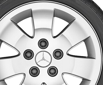 Mercedes-Benz - MB 7-Speichen-Rad, 38,1 cm (15 Zoll) MB 7-Speichen-Rad, 38,1 cm (15 Zoll)