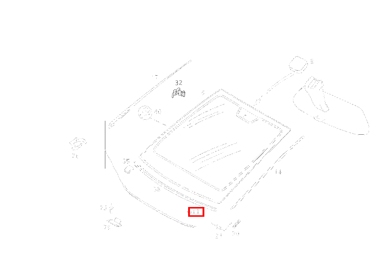 Zwischenlage SELBSTKLEBEND; 14 X 8 X 5 MM Vaneo 1.6 TREND 414 Zwischenlage SELBSTKLEBEND; 14 X 8 X 5 MM Vaneo 1.6 TREND 414