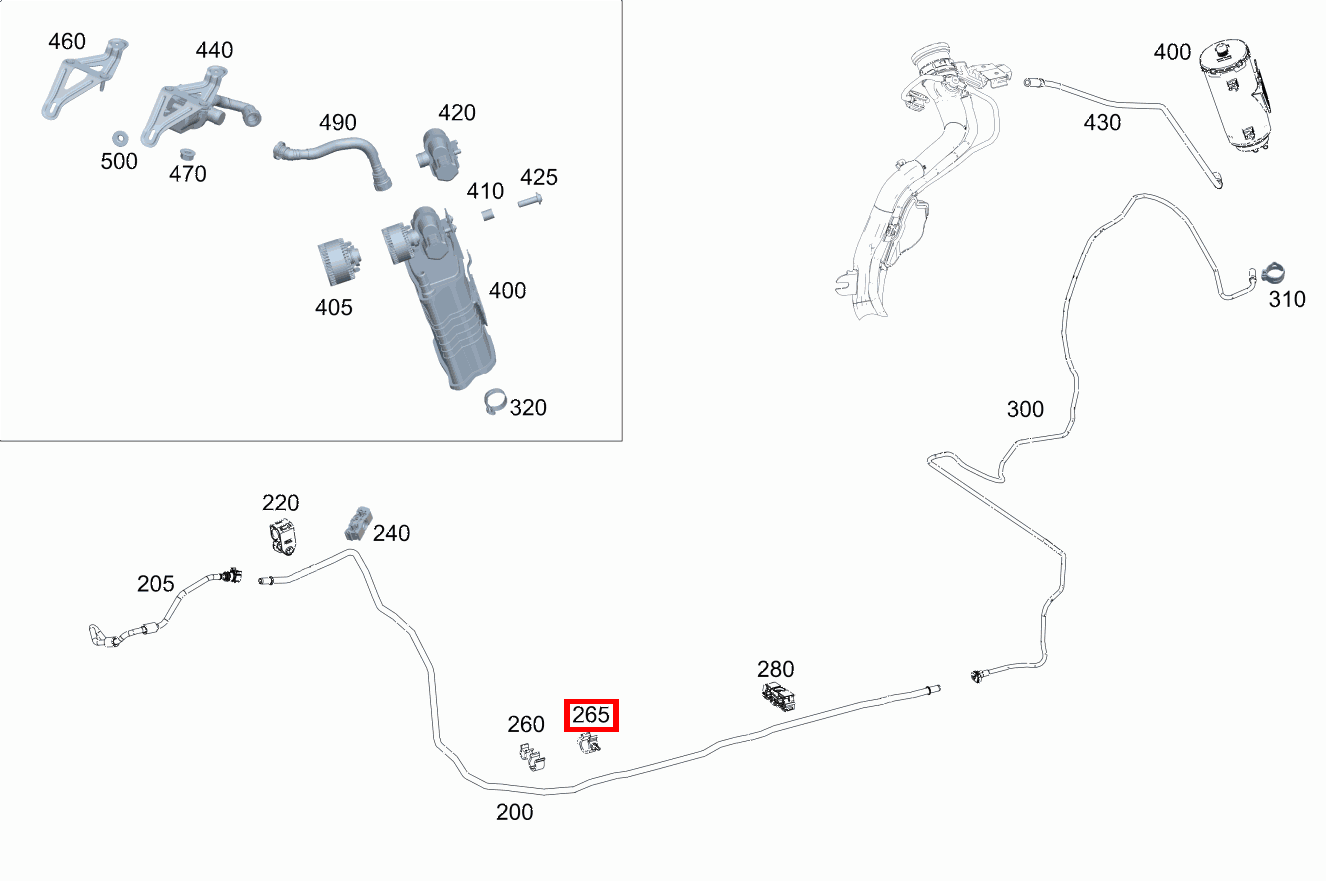 SCHLAUCHHALTER Befestigung Kraftstoffleitung Mercedes-AMG E 63 S 4MATIC+ T-Modell 213 SCHLAUCHHALTER Befestigung Kraftstoffleitung Mercedes-AMG E 63 S 4MATIC+ T-Modell 213
