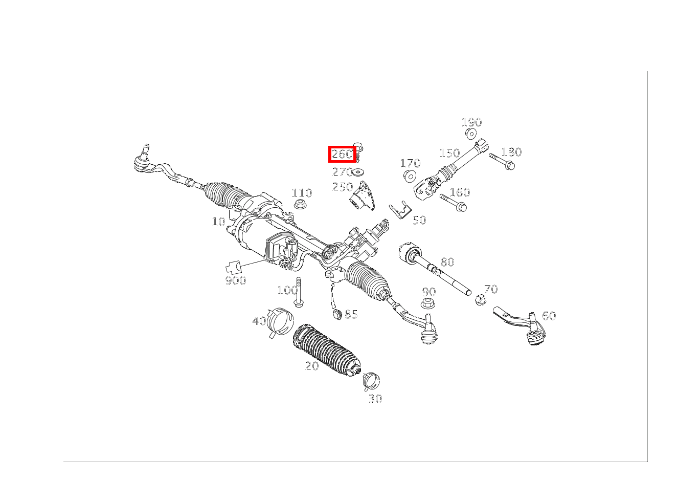 Blechschraube Abschirmung Lenkungsmanschette an Stirnwand; 4.8X16 Mercedes-AMG CLS 63 S Coupé RL 218