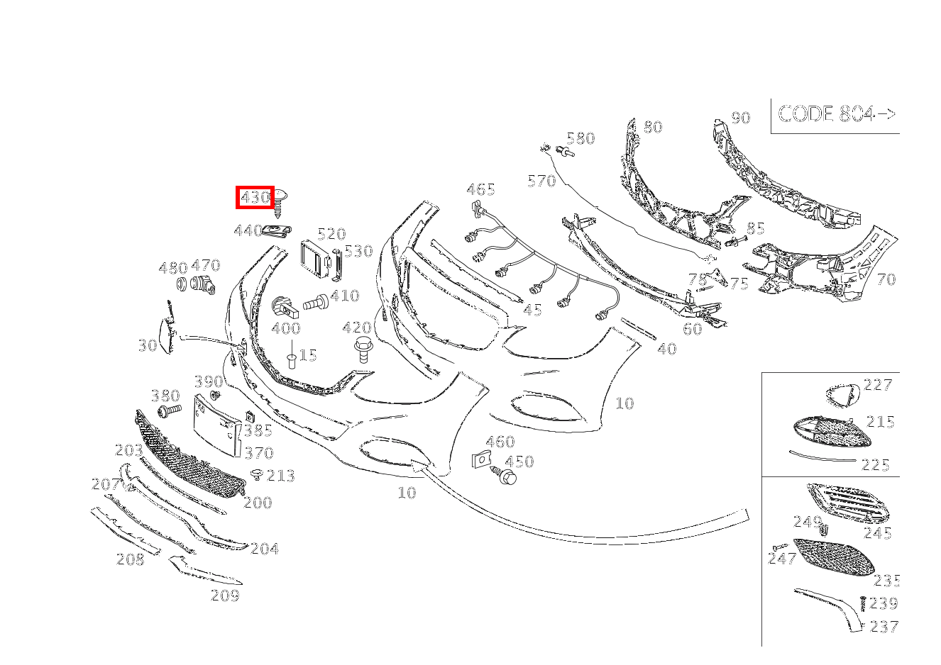 Blechschraube STOSSFAENGER AN KOTFLUEGEL; 6.3X16 E 200 Limousine 213