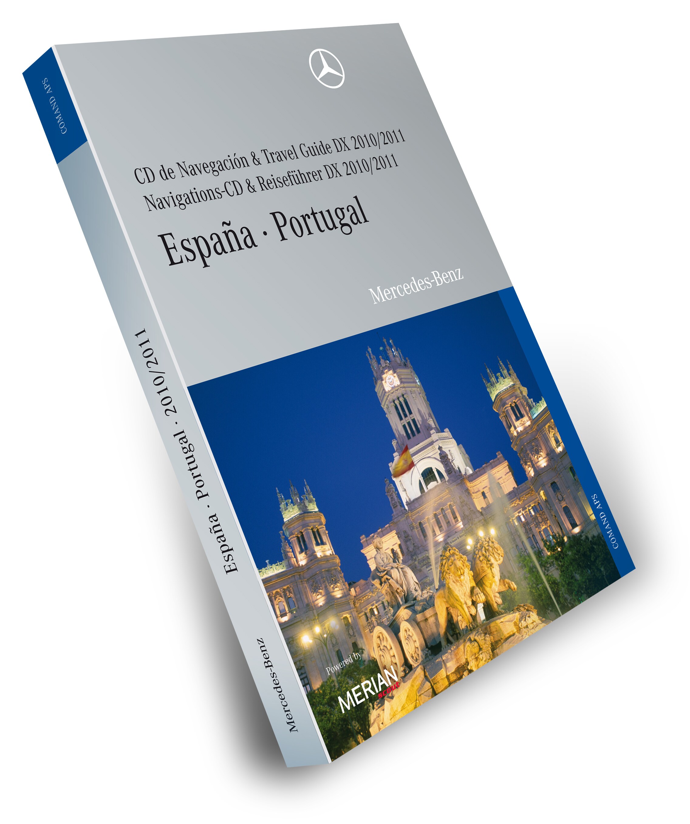 Navigations-CD, Spanien/ Portugal, mit Merian