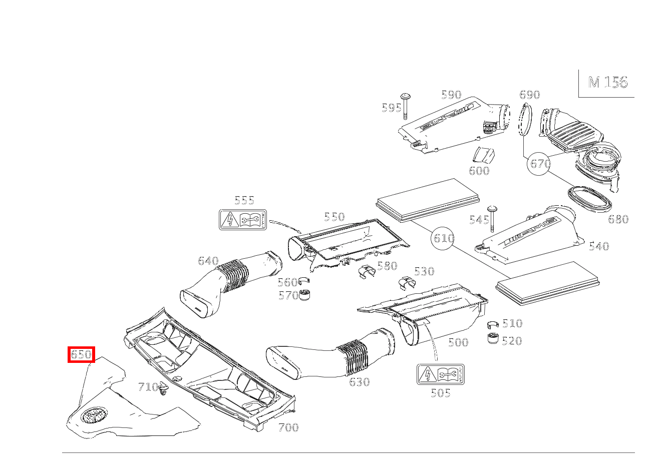 Abdeckblech C63AMG BlackSeries 204 Abdeckblech C63AMG BlackSeries 204