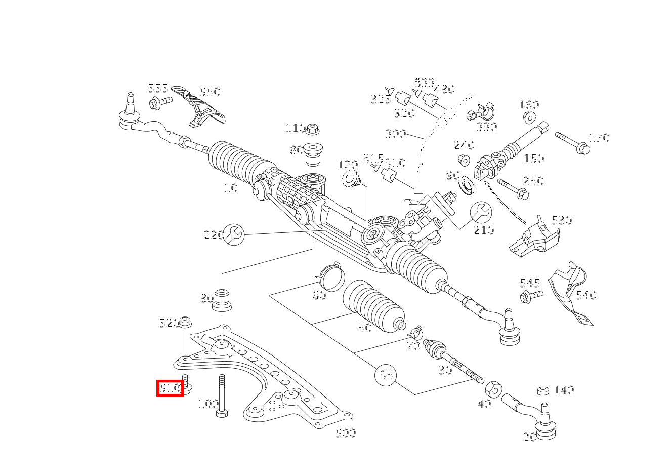 Sechskantschraube BEFESTIGUNGSPLATTE AN INTEGRALTRAEGER; M10X25 E 280 T 4-MATIC 211 Sechskantschraube BEFESTIGUNGSPLATTE AN INTEGRALTRAEGER; M10X25 E 280 T 4-MATIC 211