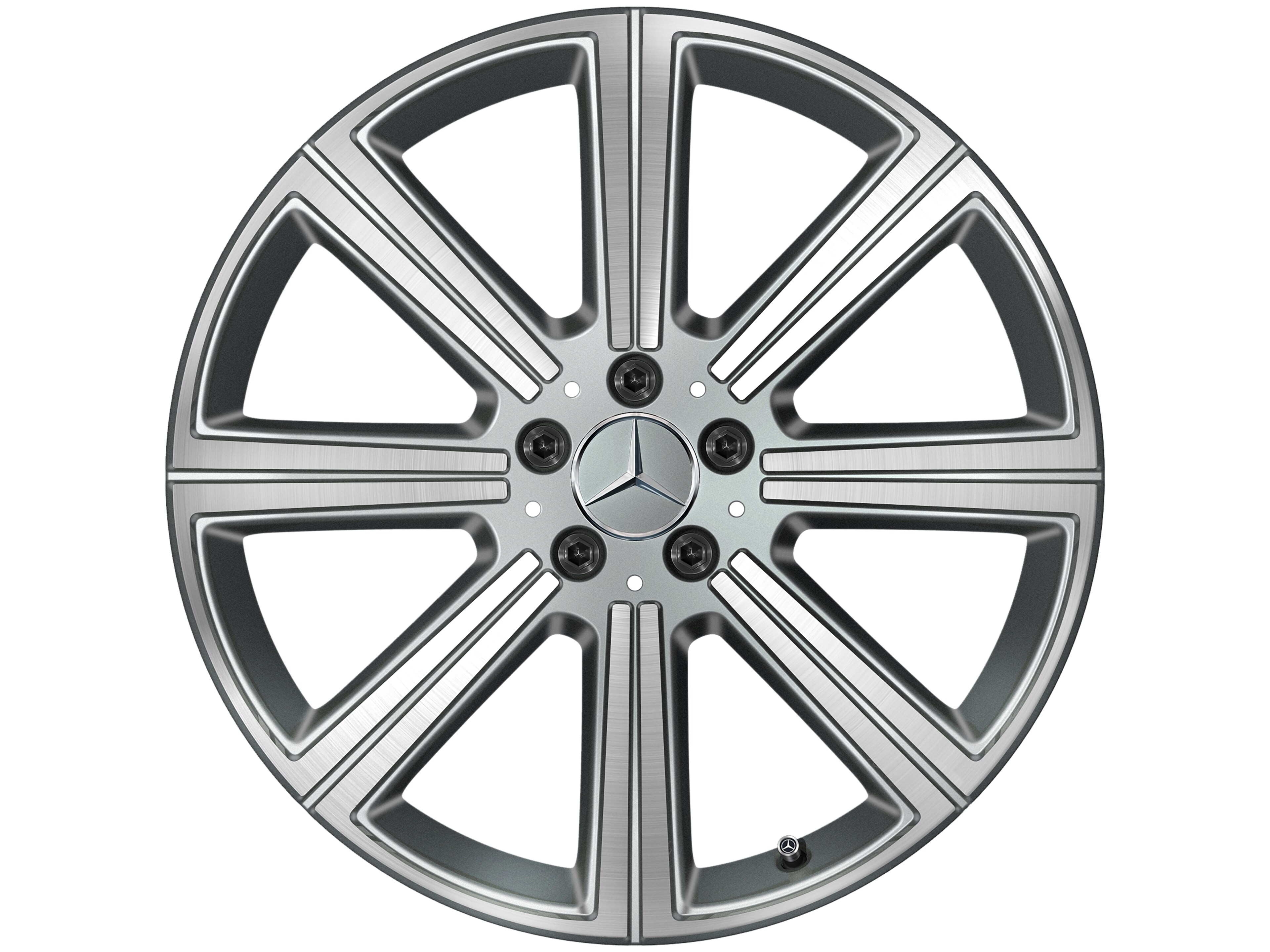 8-Speichen-Rad, 50,8 cm (20 Zoll), glanzgedre