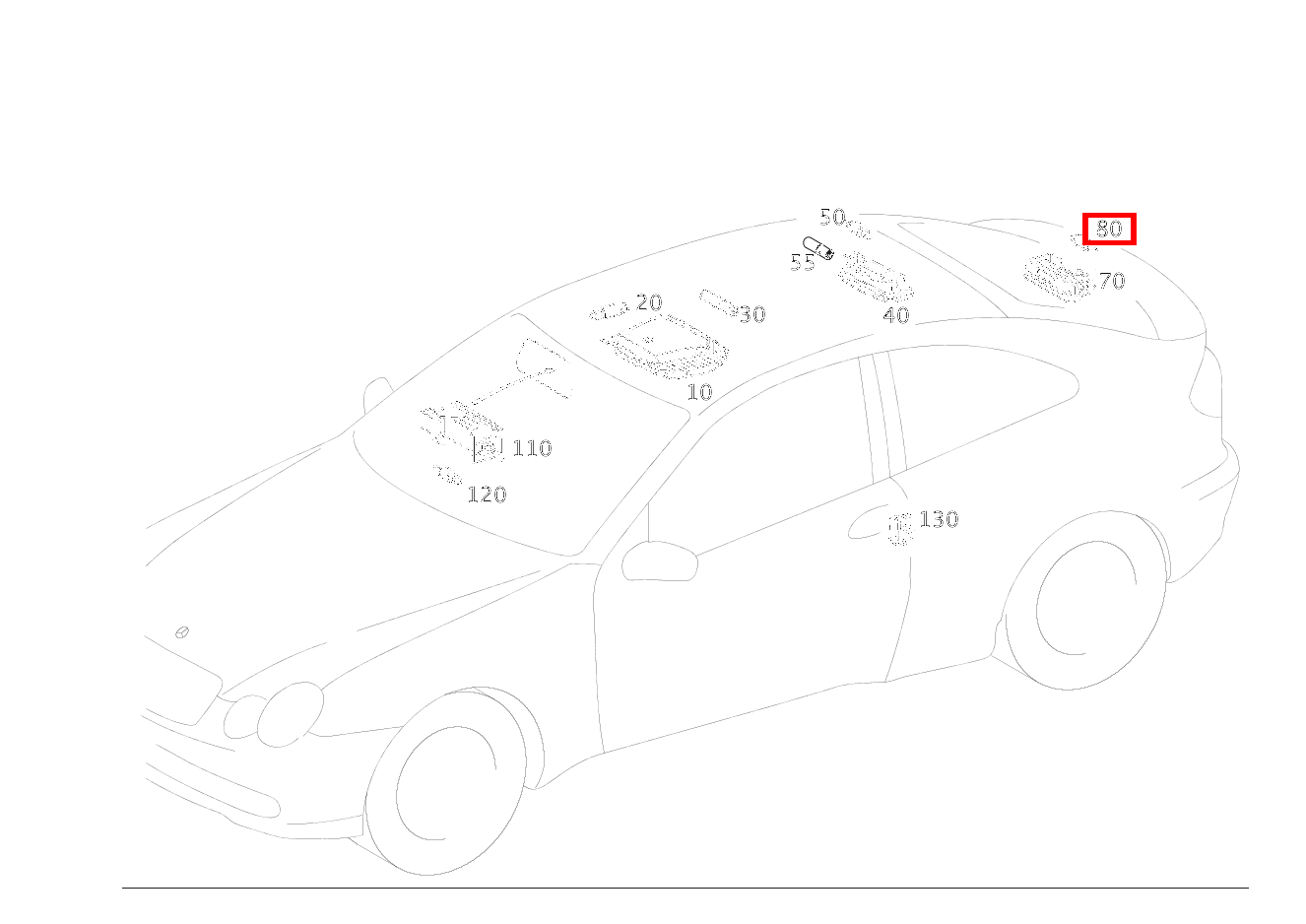 Glühlampe KOFFERRAUMLEUCHTE; 12V-10W C 320 Sportcoupé 203 Glühlampe KOFFERRAUMLEUCHTE; 12V-10W C 320 Sportcoupé 203
