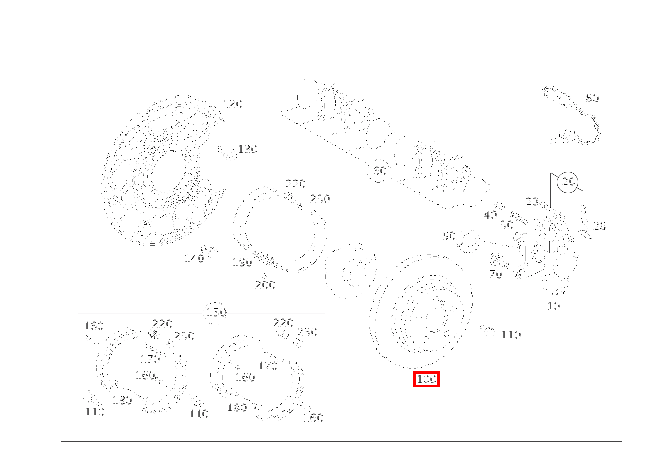 Bremsscheibe C180 203 Bremsscheibe C180 203