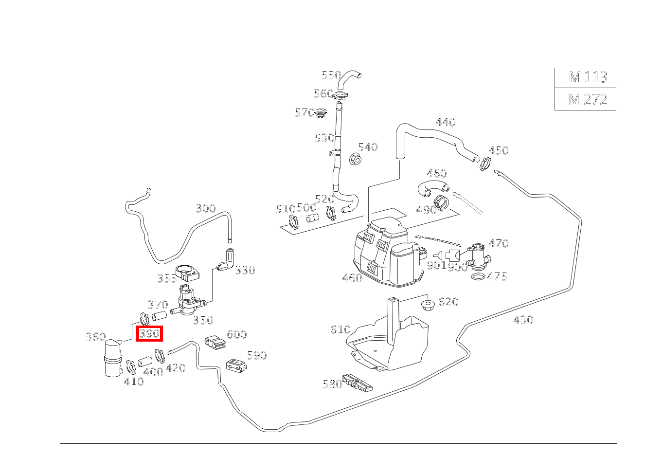 Schlauchschelle SCHLAUCH AN REGENERIERVENTIL; 13-14.5 MM SLK 350 Roadster Sportmotor 171 Schlauchschelle SCHLAUCH AN REGENERIERVENTIL; 13-14.5 MM SLK 350 Roadster Sportmotor 171