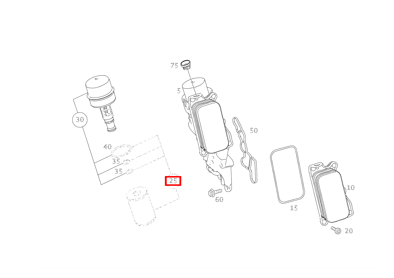 Teilesatz Filtereinsatz E 350 4MATIC Limousine BCA 212 Teilesatz Filtereinsatz E 350 4MATIC Limousine BCA 212