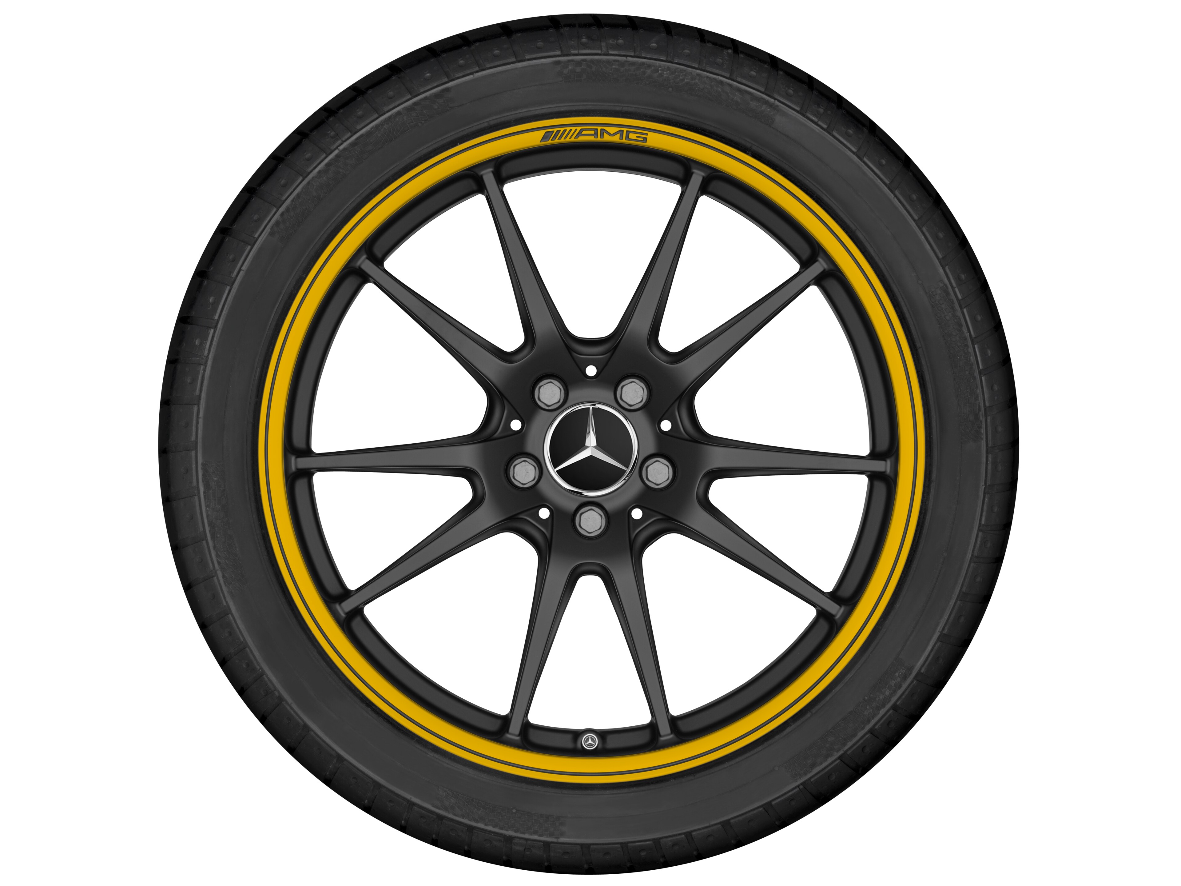 Mercedes-Benz - AMG Schmiederad im 5-Doppelspeichen-Design, 5 AMG Schmiederad im 5-Doppelspeichen-Design, 5