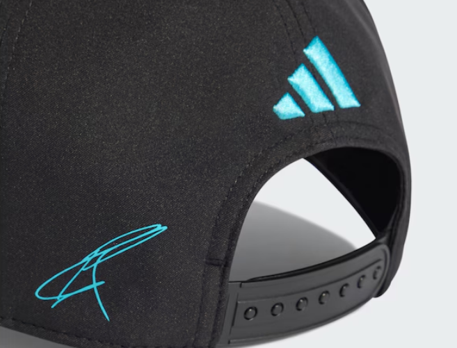 Cap, George Russell, Mercedes-AMG F1 schwarz, Polyester (recycelt)