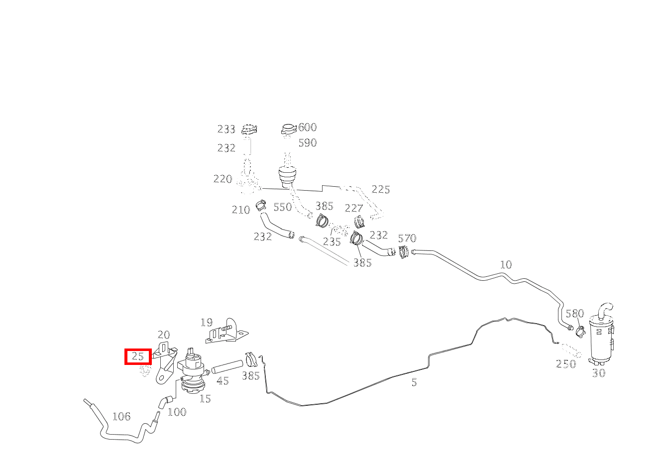 Sechskantmutter BEFESTIGUNG HALTER S 350 L 4-MATIC 220 Sechskantmutter BEFESTIGUNG HALTER S 350 L 4-MATIC 220
