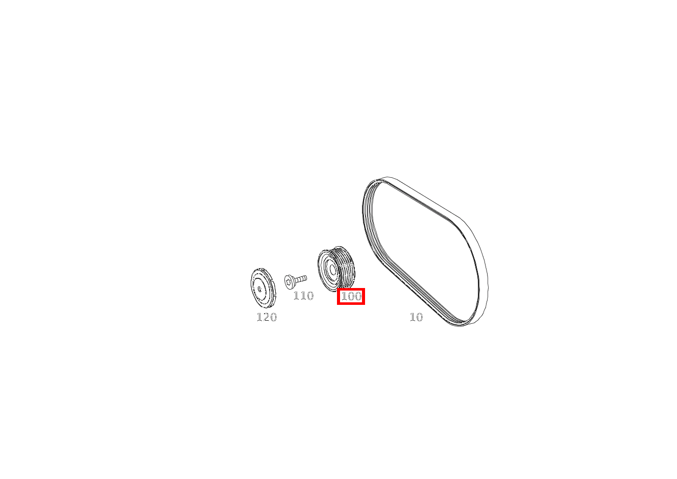 Umlenkrolle E 500/550 CABR. 207 Umlenkrolle E 500/550 CABR. 207