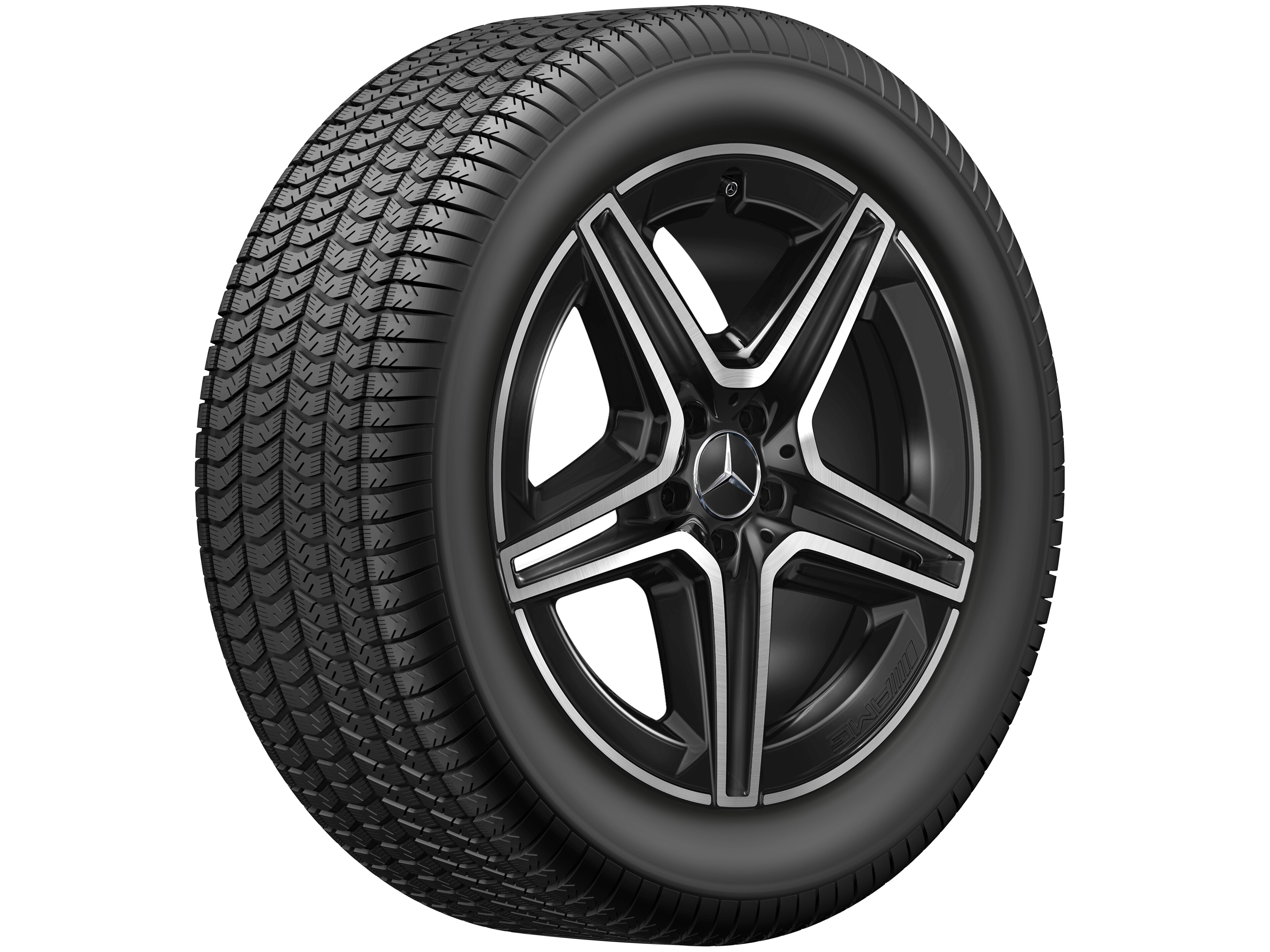 AMG 5-Doppelspeichen-Rad, 50,8 cm (20 Zoll), glanz