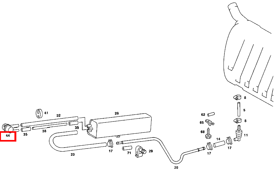 Manschette 190 E 2.5-16 EVOLUTION II 201