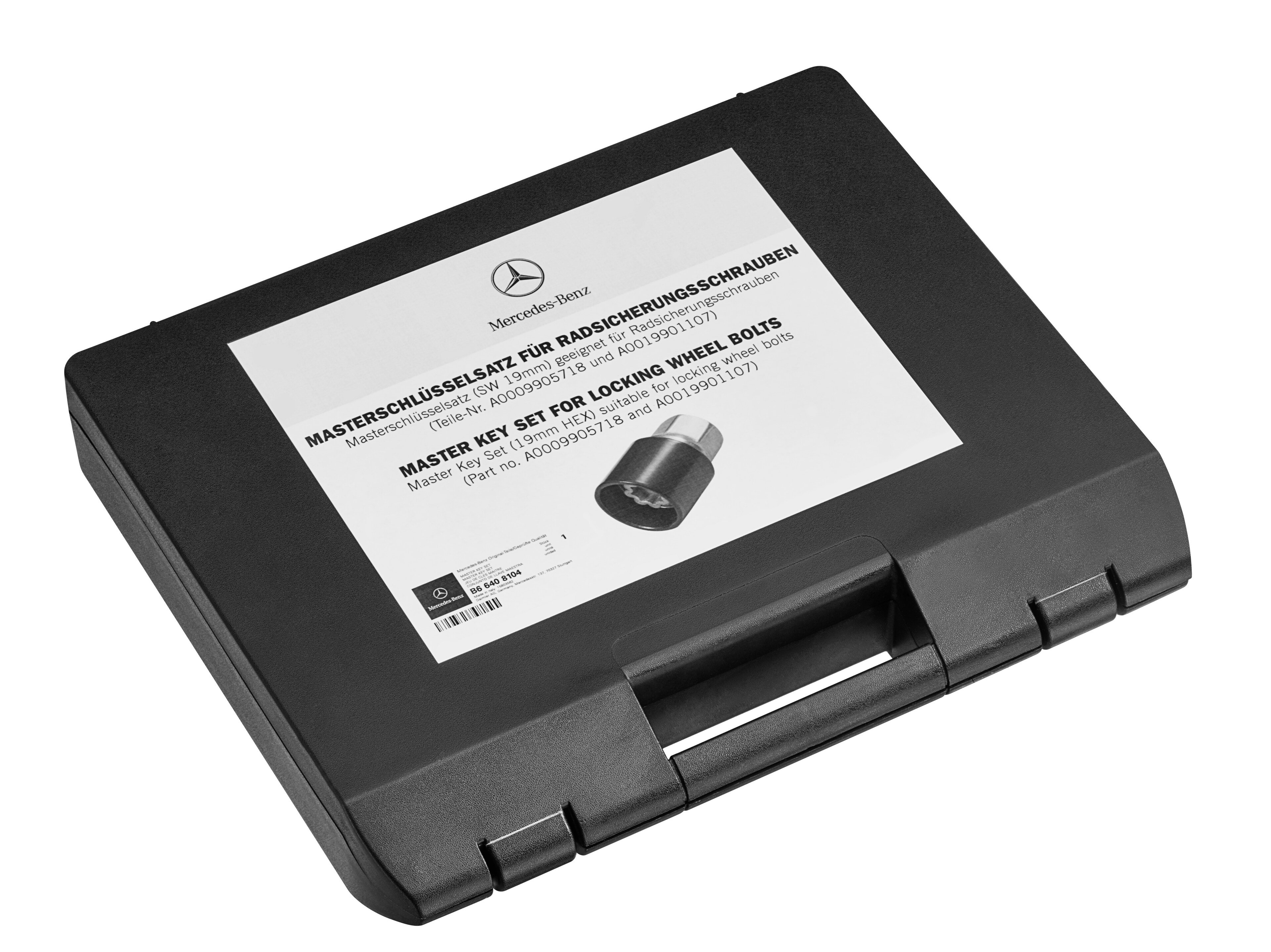 Masterschlüsselsatz, Schlüsselweite 19mm