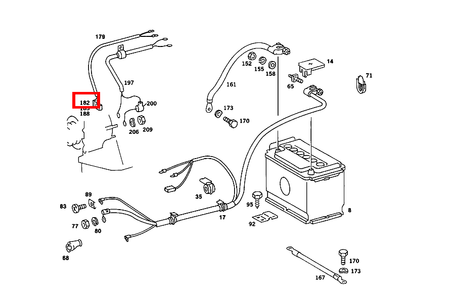 Kupplung, Mechanisch DREIPOLIG; 3-PIN 380 SEC Coupe 126 Kupplung, Mechanisch DREIPOLIG; 3-PIN 380 SEC Coupe 126