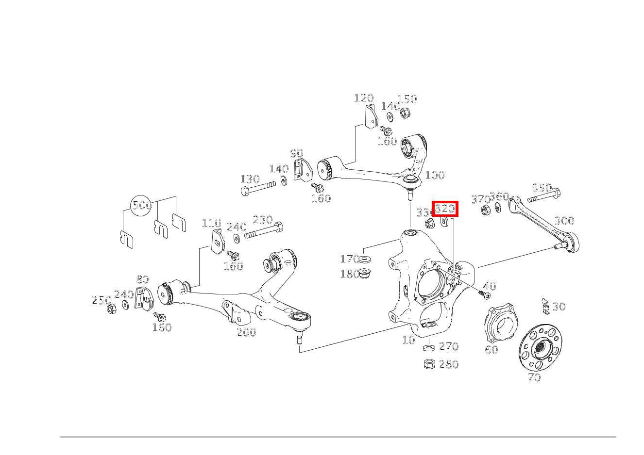 Scheibe SPURSTANGE AN RADTRAEGER RECHTS SLS AMG GT Roadster Final Edition 197 Scheibe SPURSTANGE AN RADTRAEGER RECHTS SLS AMG GT Roadster Final Edition 197