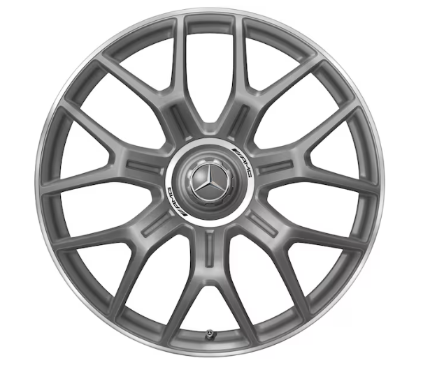 AMG Schmiederad Kreuzspeichen-Design, 21 Zoll, 10 J x 21 ET 24, titangrau matt AMG Schmiederad Kreuzspeichen-Design, 21 Zoll, 10 J x 21 ET 24, titangrau matt