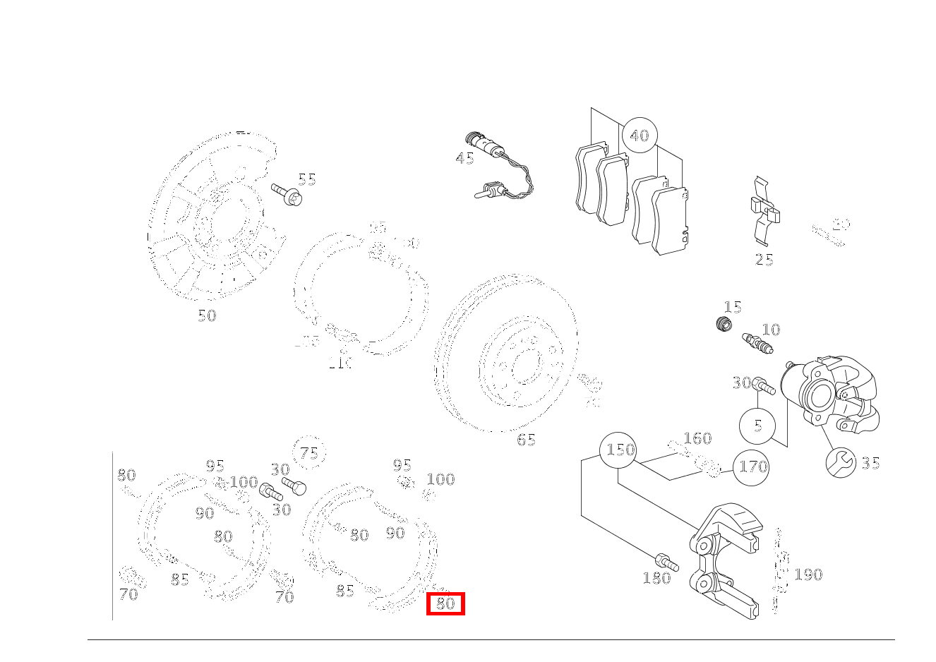 Zugfeder BREMSBACKEN AN ABDECKBLECH S 350 L 4-MATIC 220 Zugfeder BREMSBACKEN AN ABDECKBLECH S 350 L 4-MATIC 220