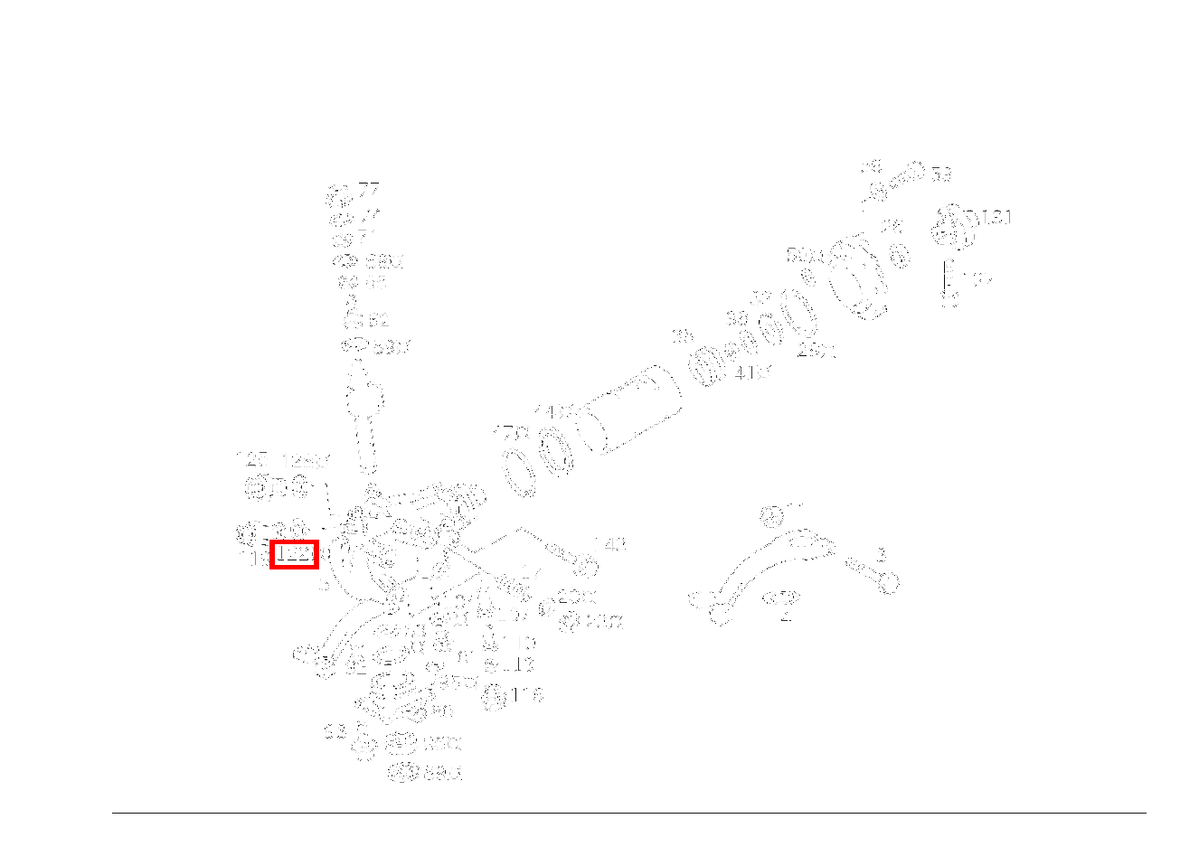 Dichtring 300TDT/E300DTDT 4M 124 Dichtring 300TDT/E300DTDT 4M 124