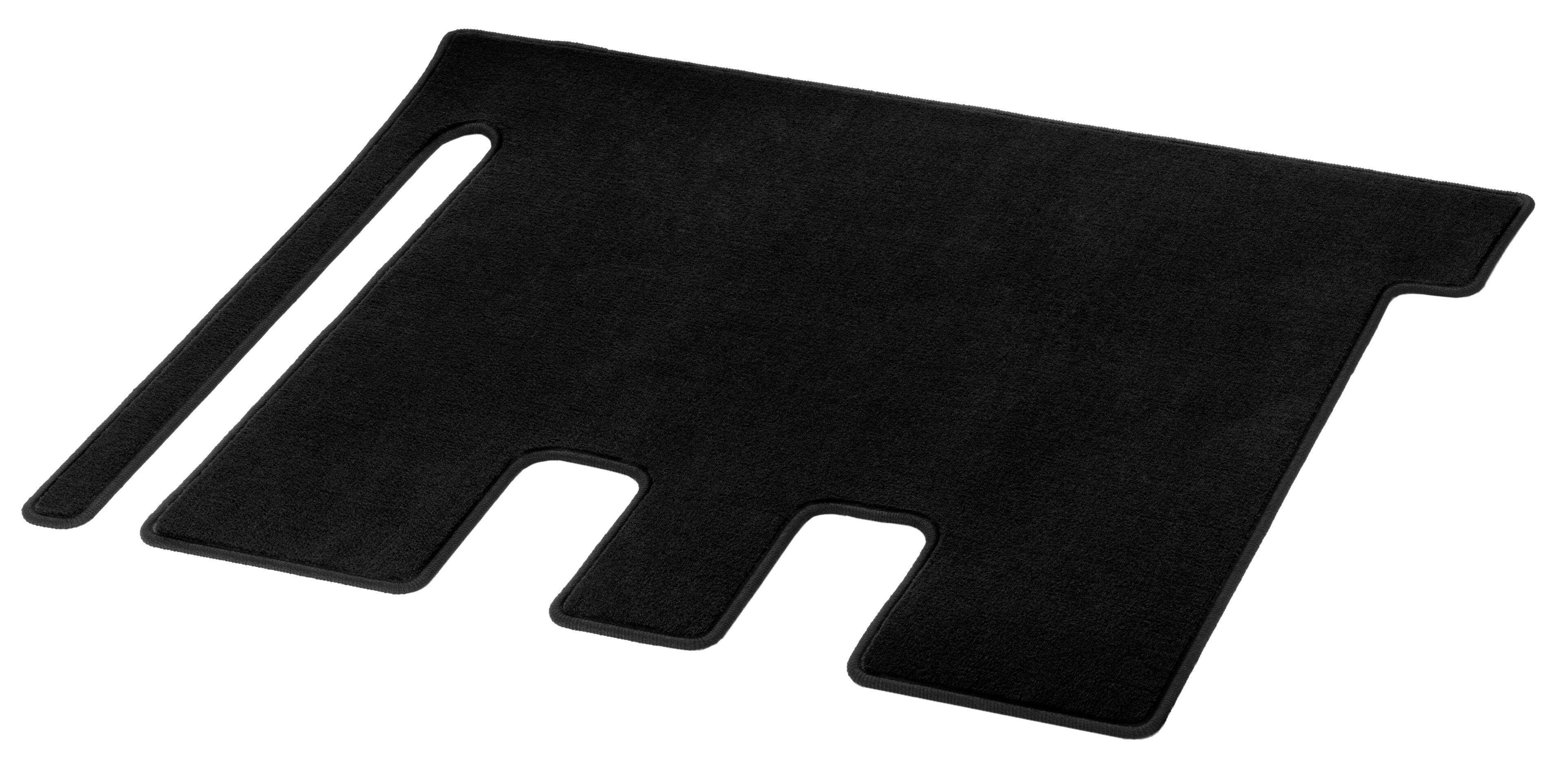 Mercedes-Benz - Veloursmatten, Gepäckraum, mit Doppelschiene, Veloursmatten, Gepäckraum, mit Doppelschiene,