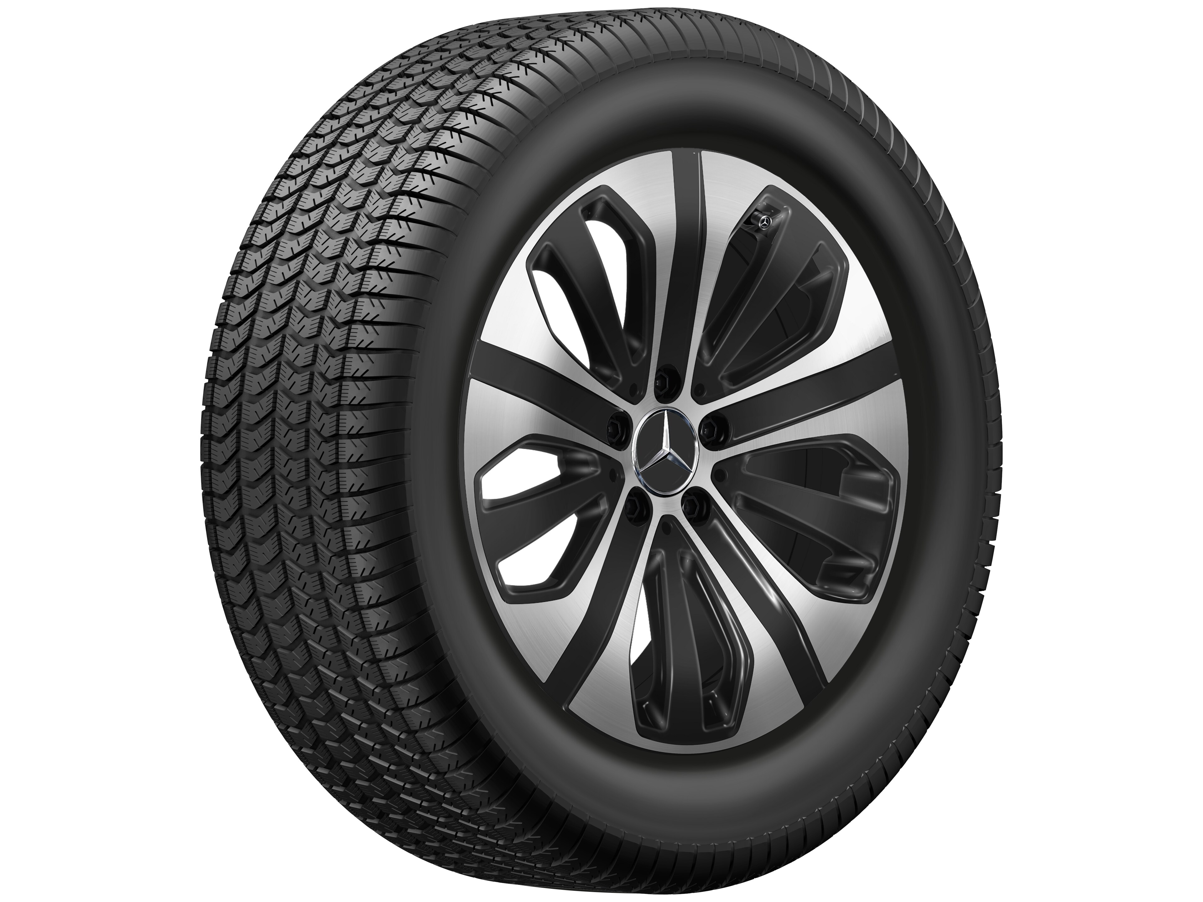 10-Loch-Rad, Aero, 45,7 cm (18 Zoll), glanzge