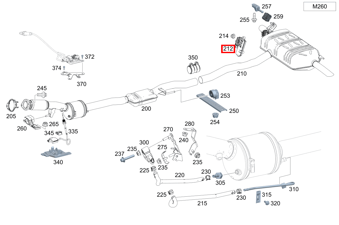 Aktuator Hinten rechts B 220 4MATIC 463 Aktuator Hinten rechts B 220 4MATIC 463