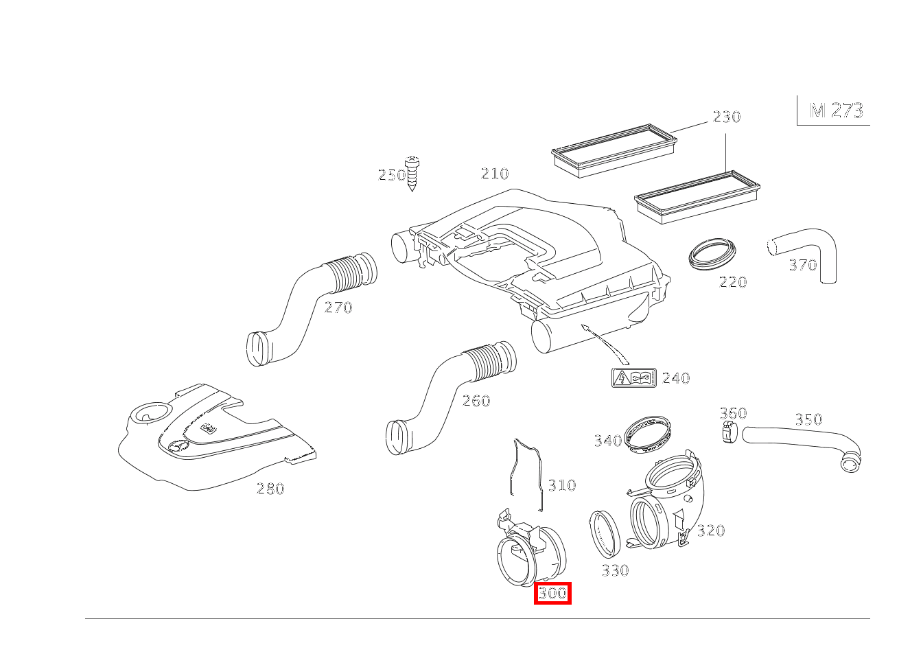 HEISSFILMLUFTMASSENSENSOR GL 500 4MATIC Off-Roader 164 HEISSFILMLUFTMASSENSENSOR GL 500 4MATIC Off-Roader 164