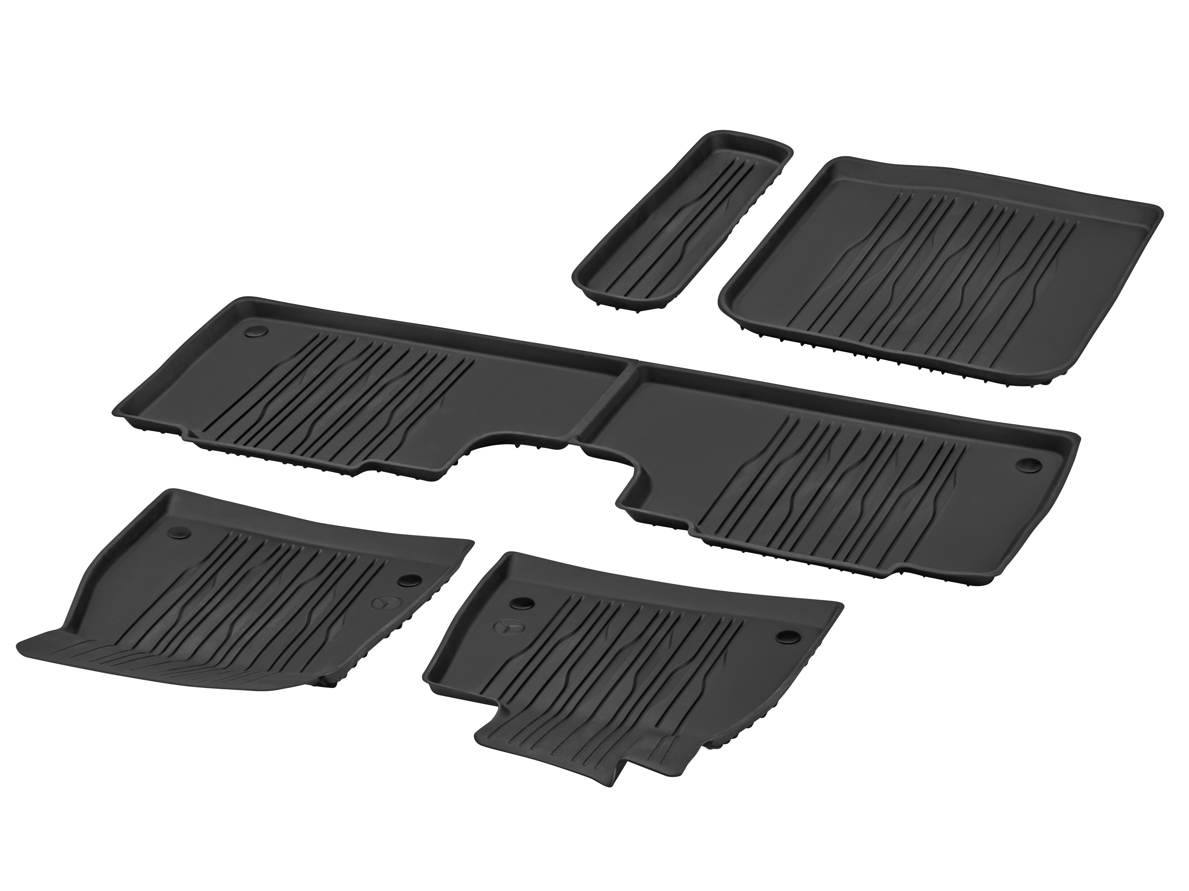 Mercedes-Benz - Allwettermatten Dynamic Lines, Fahrer-/Beifahrermatte, EQE / EQS