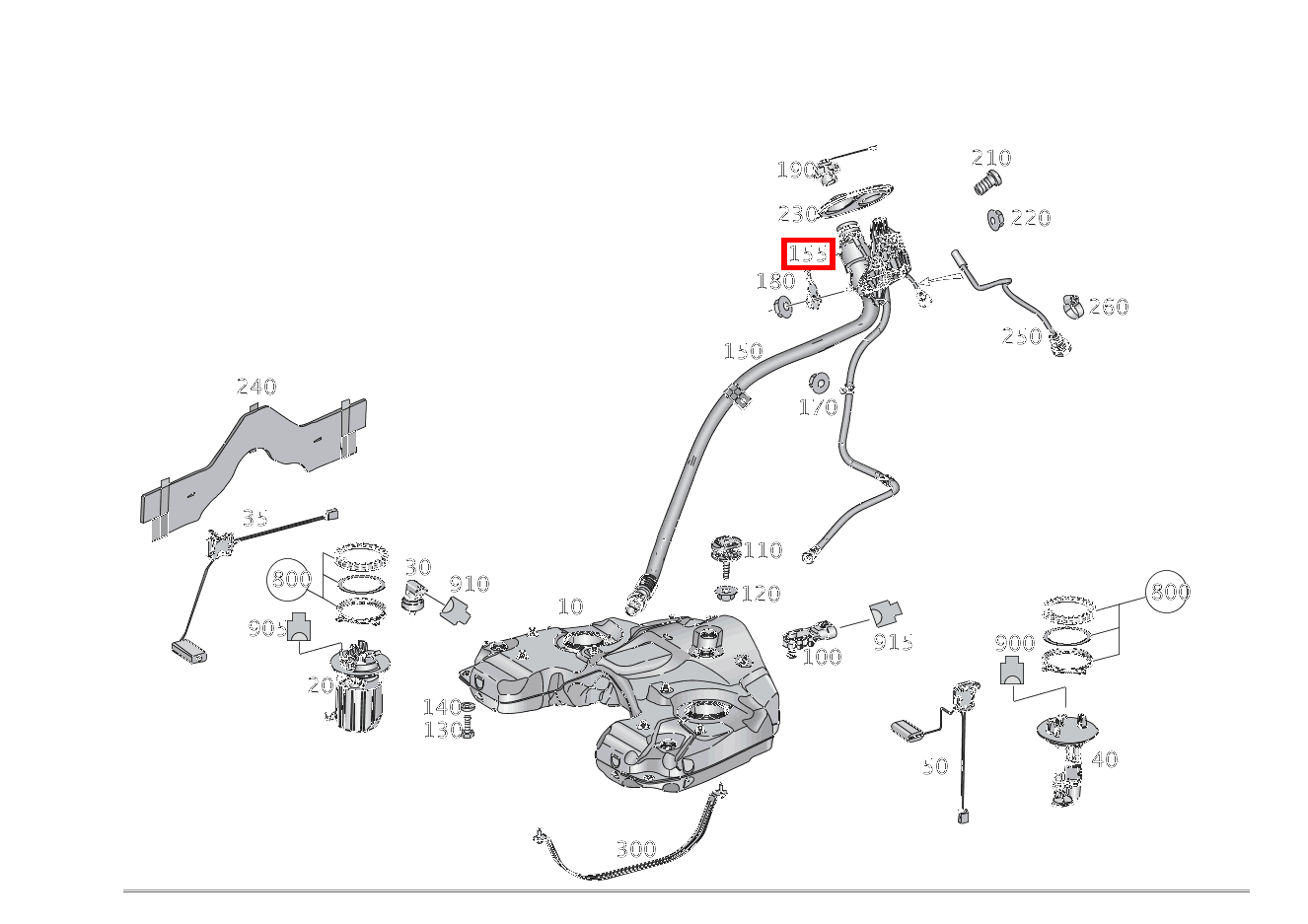 Kabelschuh, Sonderform MASSELEITUNG TANKSTUTZEN; 1.0 -2.0 MM2 M6 GLE 350 4MATIC 166