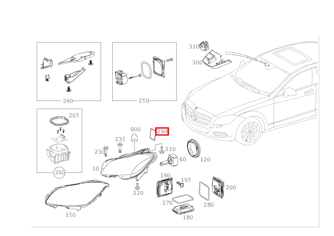 MEMBRANEINHEIT LEUCHTEINHEIT CLS 250 Shooting Brake BlueTEC 4MATIC 218 MEMBRANEINHEIT LEUCHTEINHEIT CLS 250 Shooting Brake BlueTEC 4MATIC 218