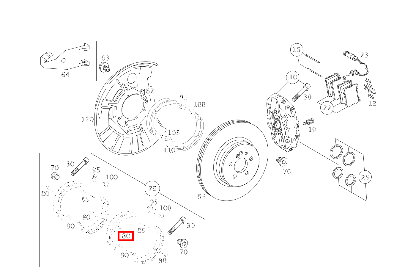 Zugfeder BREMSBACKEN AN ABDECKBLECH Maybach 62 S (langer Radstand) 240 Zugfeder BREMSBACKEN AN ABDECKBLECH Maybach 62 S (langer Radstand) 240
