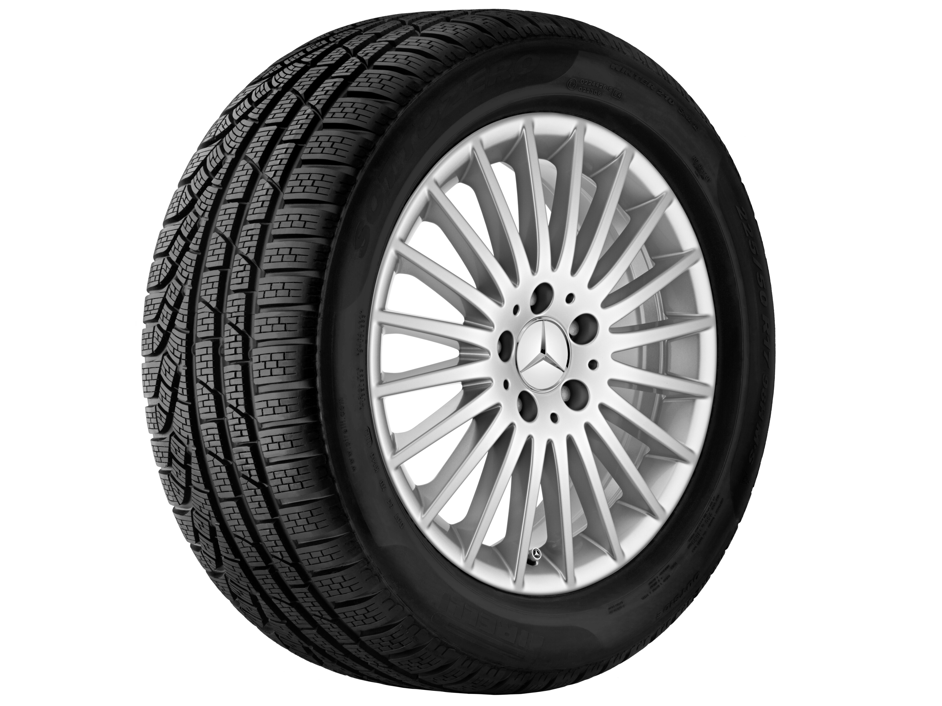 Mercedes-Benz - MB Vielspeichen-Rad, 43,2 cm (17 Zoll) MB Vielspeichen-Rad, 43,2 cm (17 Zoll)