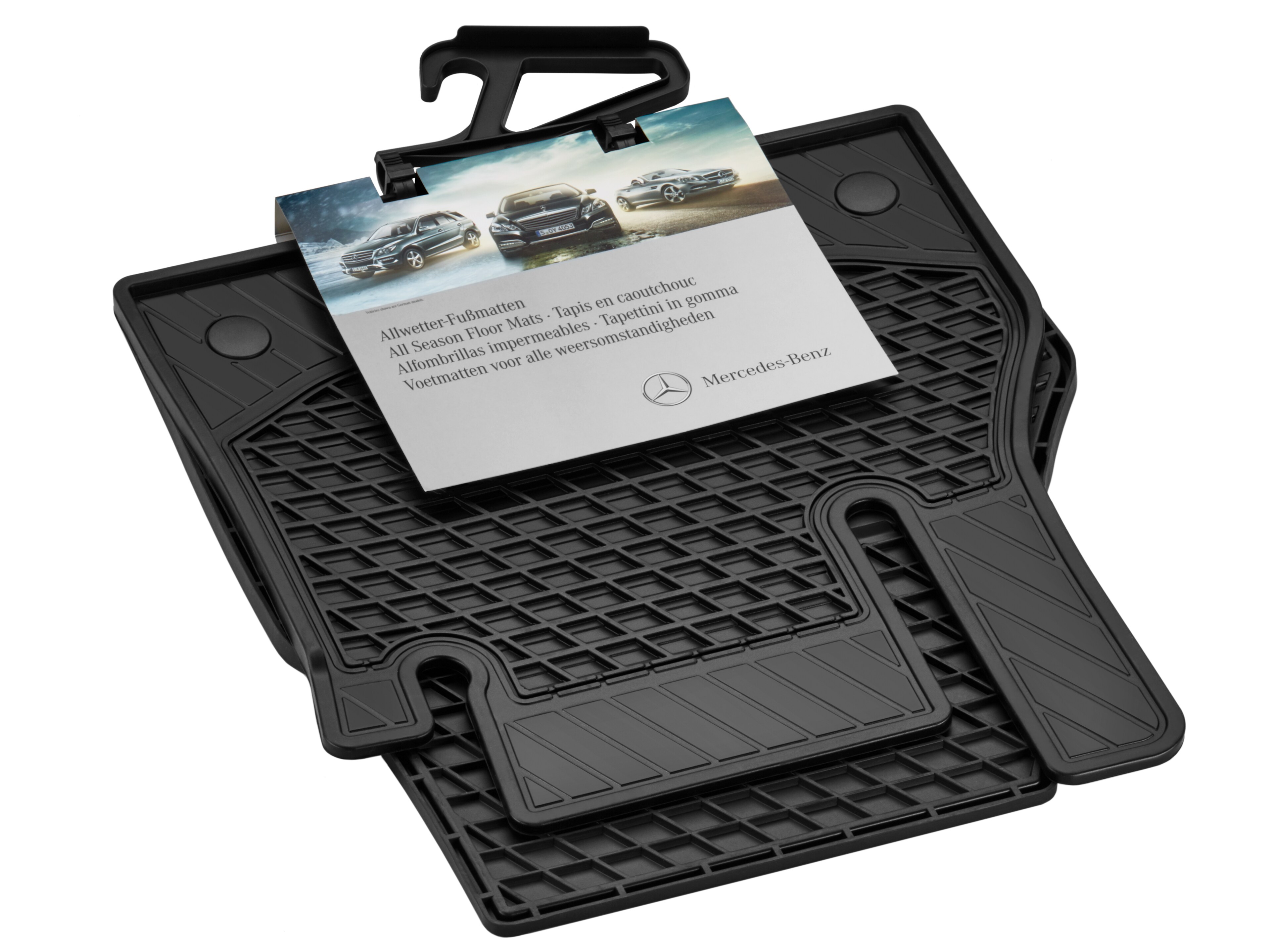 Mercedes-Benz - Allwettermatten Fahrer- & Beifahrermatte, 2-t Allwettermatten Fahrer- & Beifahrermatte, 2-t