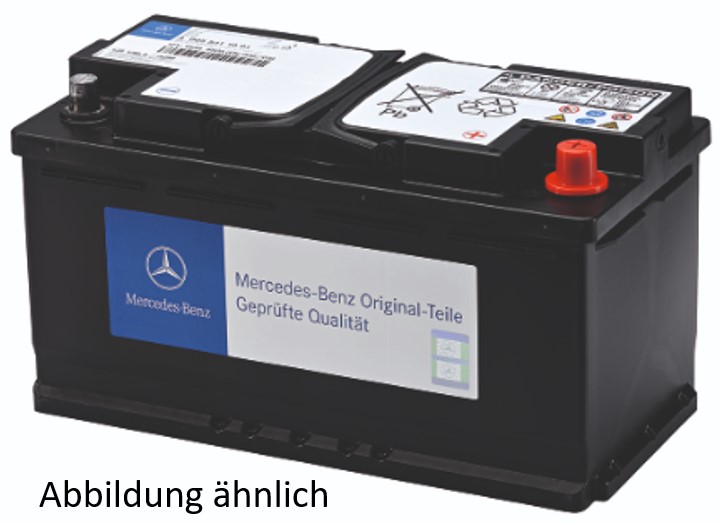 ORIGINAL Mercedes Autobatterie Batterie Starterbatterie 12V 74Ah