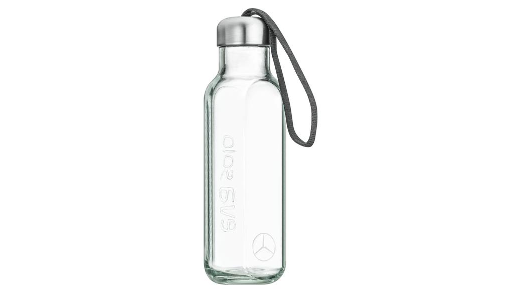 Glastrinkflasche, 0,5 l Glas / Edelstahl / Kunststoff, eva solo