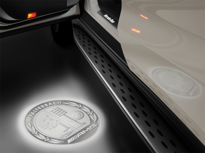 3D Einstiegsbeleuchtung Mercedes Benz AMG in 1130 KG Speising für